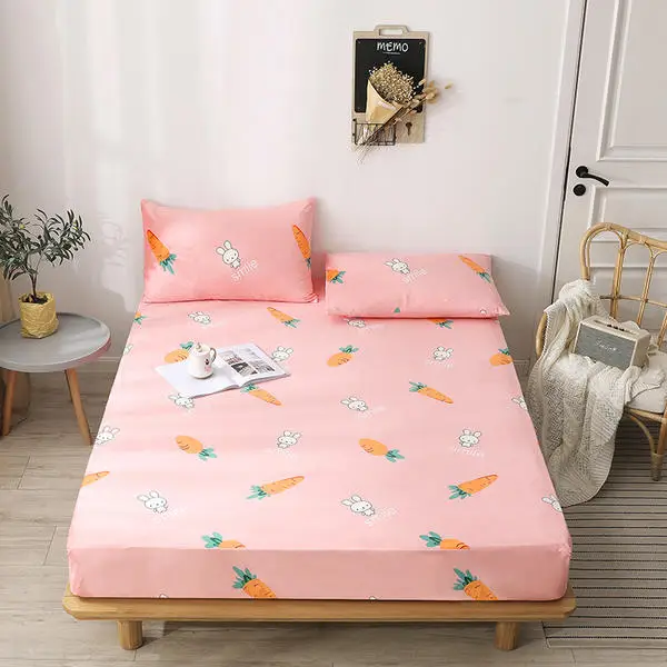 Простыня для кровати из полиэстера покрывающая матрас зимняя теплая фланелевая