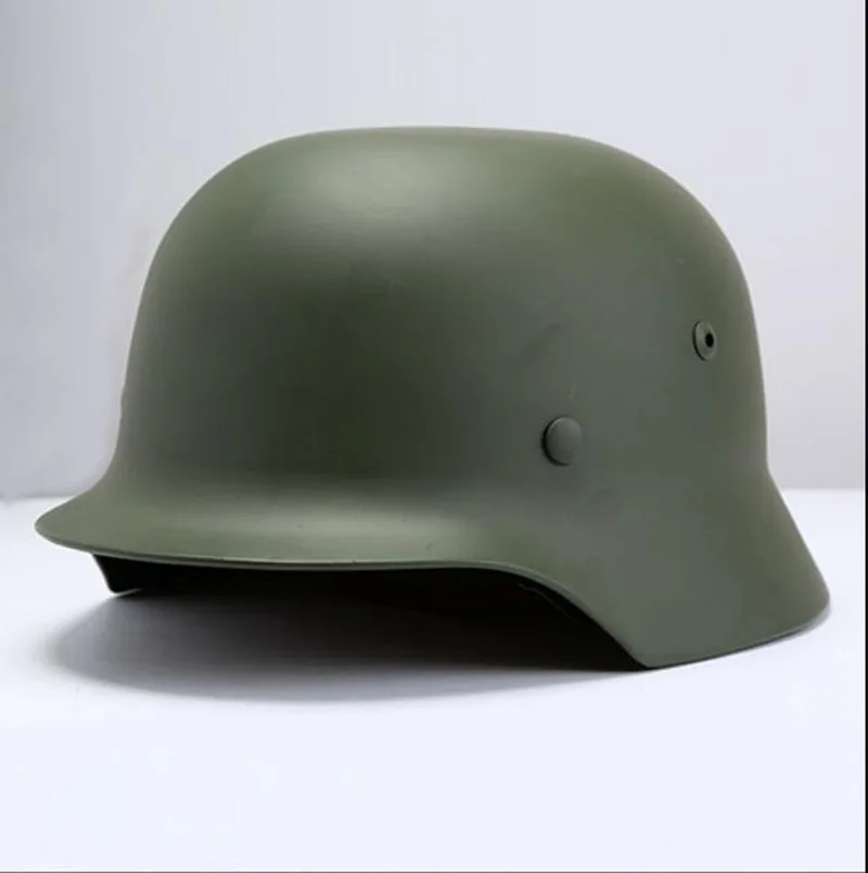 German War All Steel Helmets Army green Black Gray Steel Helmet Army Outdoor Activities M35 Helmet Safety Helmet WW2 World War 2