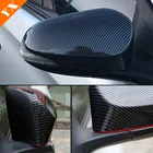 ABS углеродхром для Toyota VITZ 2012 2013 2014 2015 2016 2017-2019 Боковая дверь автомобиля крышка зеркала заднего вида отделка Аксессуары 2 шт.