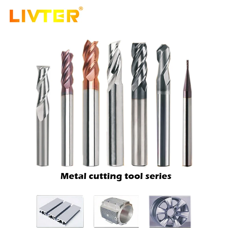 LIVTER milling cutter four ball milling cutter blade stainless steel chamfering cutter chamfer angle of stainless steel etc.