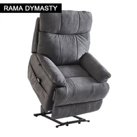 Large Power Lift Recliner Chair for Elderly 8 Points Massage and Heat ,remote control. Heavy Duty, soft fabric overstuffed