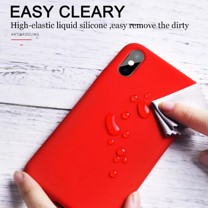 Liquid Silicone TPU Case For XiaomiMi Mi 9 SE 8 Lite F1 Slim Soft Cover Xiaomi RedMi Note 7 6 5A Pro 6A K20 Go S2 | Мобильные