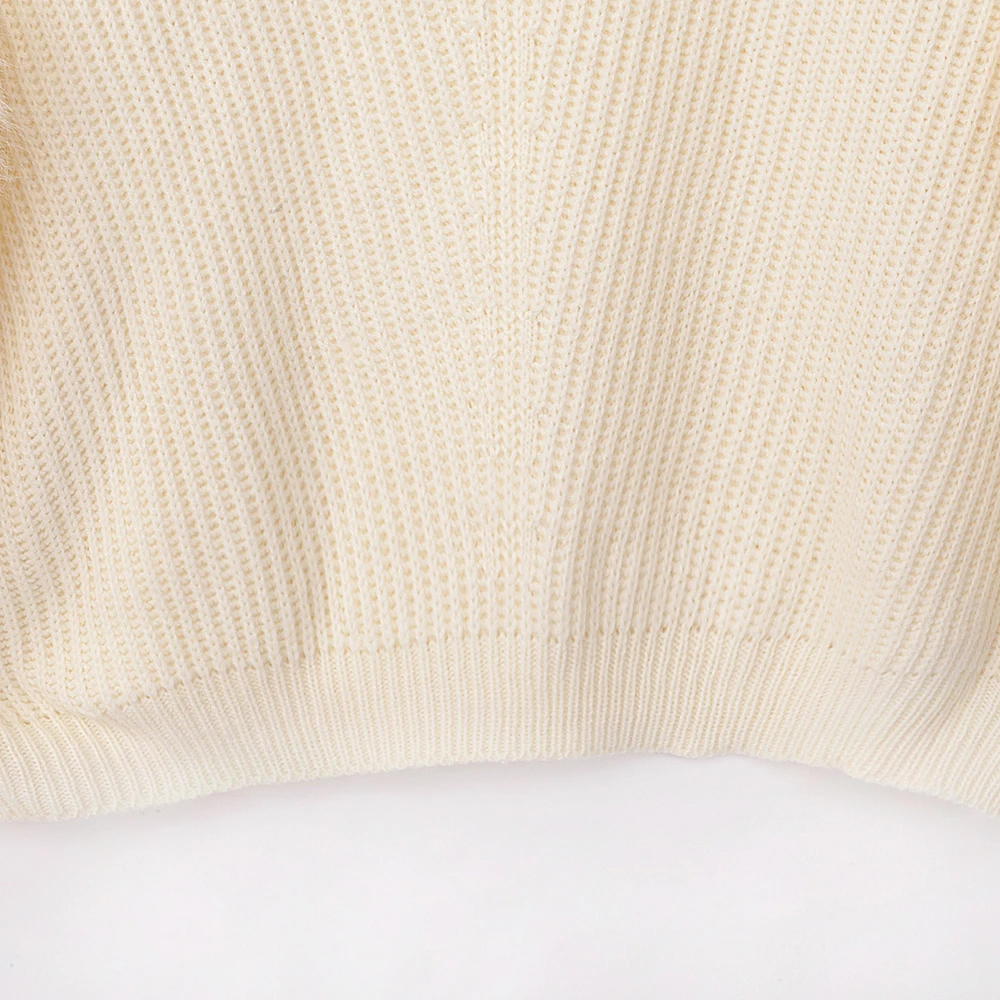 

Sweater Women 2020 Autumn Fashion Long Style Polyester Half Collar Casual Soft Solid Knitted Clothes Loose Femme Pullovers