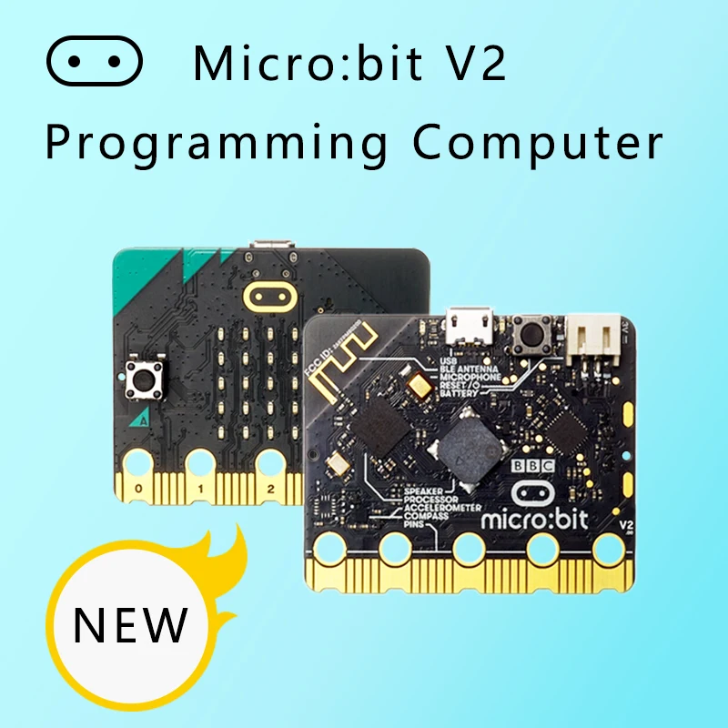 Модернизированный процессор BBC Micro:Bit V2 емкостный сенсорный датчик встроенный