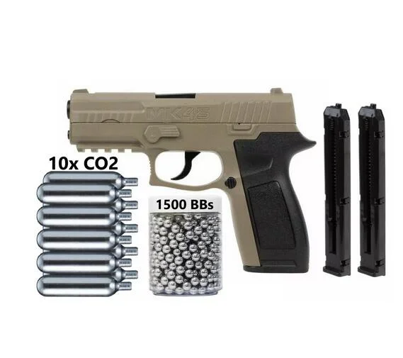 Crosman Mk45 - Co2 .177 Cal Bb полуавтоматический 480 Fps 20Rd Магнитная живопись Настенный декор