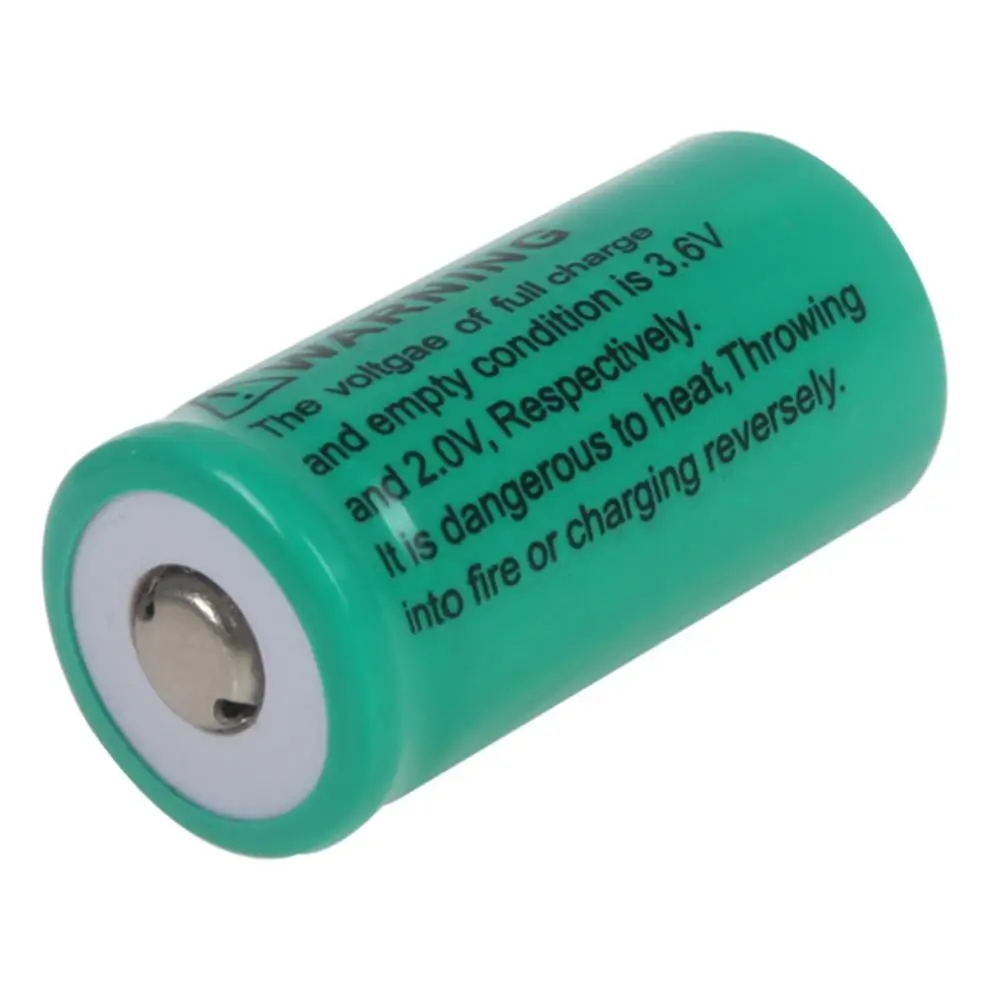 Перезаряжаемая литиевая батарея ICR123A 3 0 V 800mAh|Перезаряжаемые батареи| |