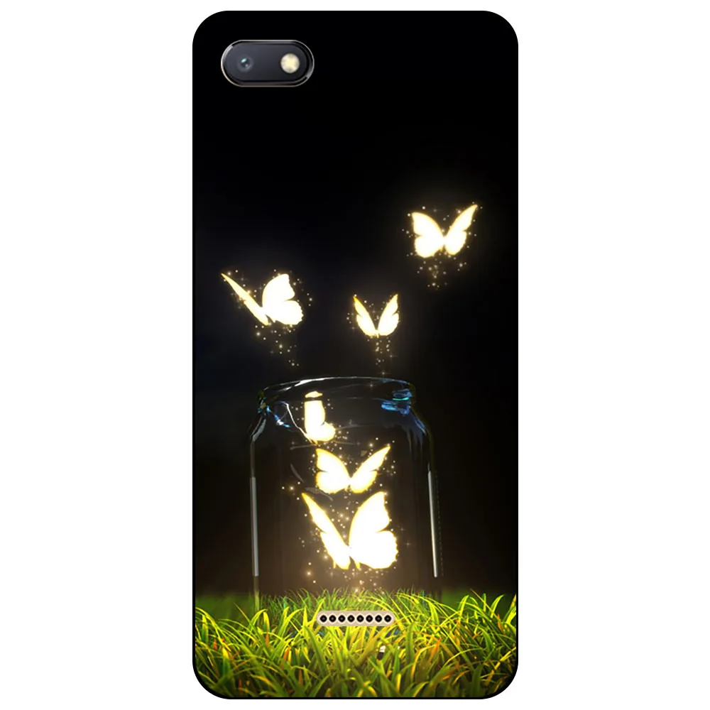 Case W122 Чехол для Xiaomi Redmi 6A, милый мягкий чехол из термополиуретана и силикона для Xiaomi Redmi 6A, чехол для Redmi A6, прозрачный чехол для девочки с фруктами, Redmi6A - Цвет: Case W122