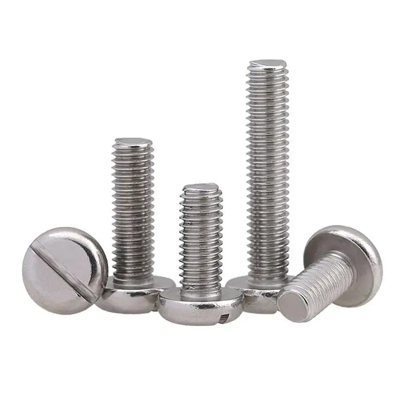 

50 шт. M1.6M2M2.5 304 Нержавеющая сталь Шлицевой болт с круглой головкой Gb67