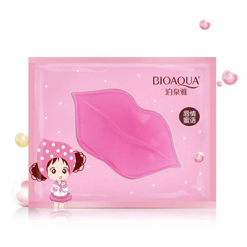 5 шт. коллагеновая маска для губ ухода за кожей очищающая от влаги старения против