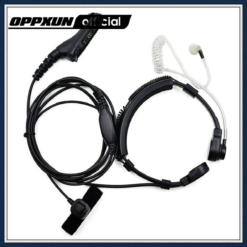 

OPPXUN тактическая рация с микрофоном для Motorola DGP8550 6150 DP4800 DP4801 8050 гарнитура с воздушной трубкой