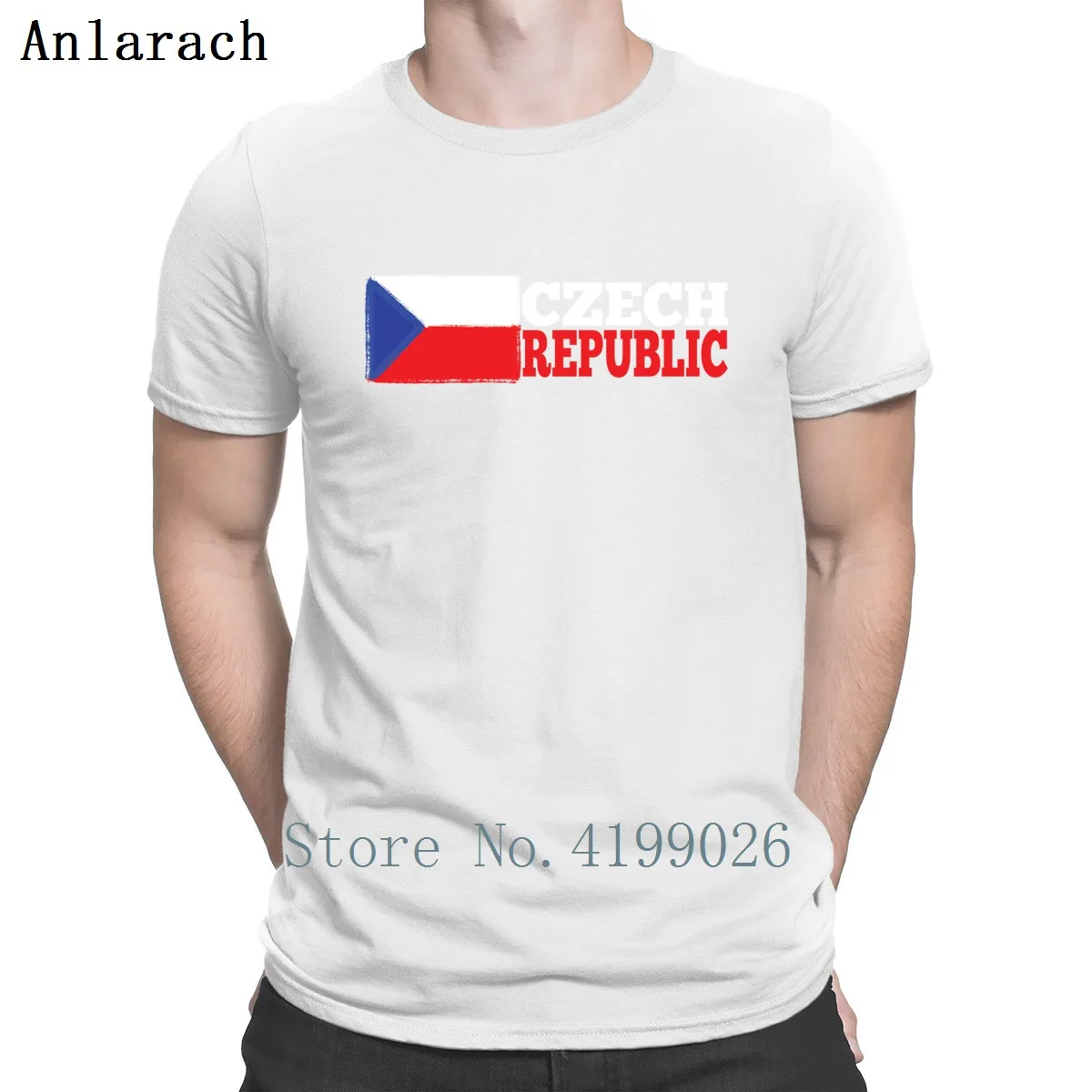 Футболка в чешском стиле футболка сезон весна-осень Дизайнерские повседневные