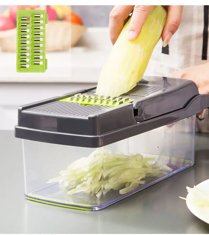 Vegetable Cutter Kitchen accessories Mandoline Slicer Fruit Dicer Cutter Potato Peeler Carrot Cheese Grater Vegetable Slicer