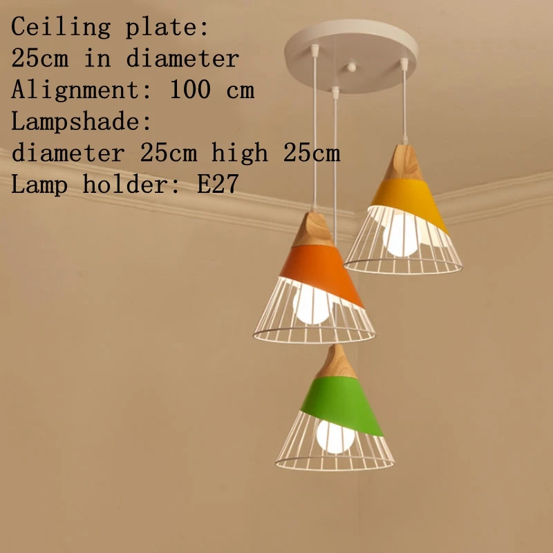 

Nordic Modern Simple Restaurant Chandelier Creative Personality Cold Drink Shop Table Decoration