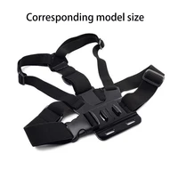 adjustable chest strap mount elastic action camera body shoulder belt harness compatible with hero seriessjcamyi 4k