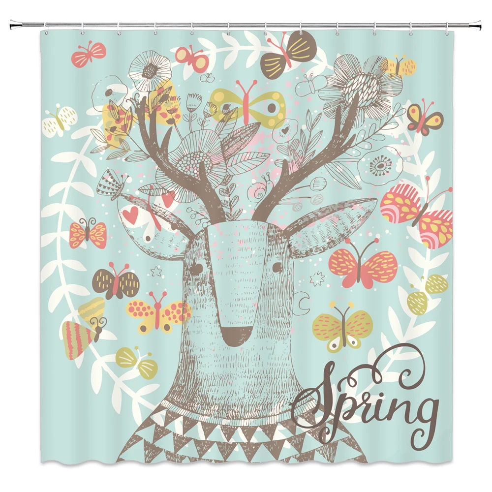 Высококачественная Водонепроницаемая душевая занавеска С 3D принтом