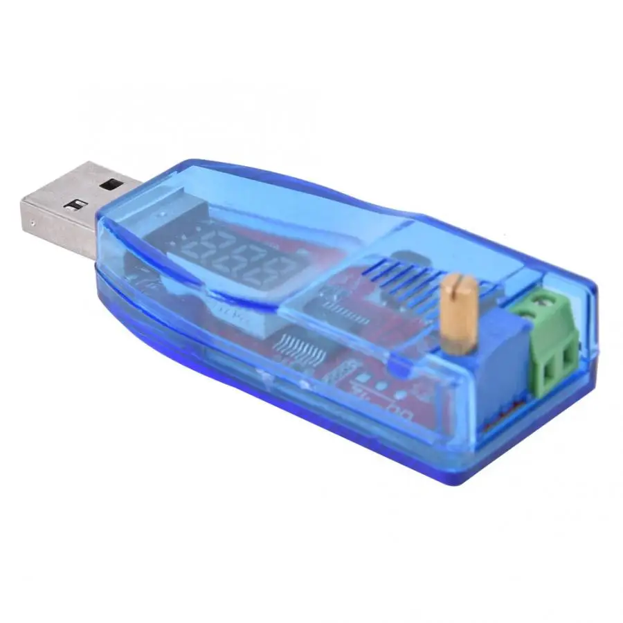USB модуль регулятора напряжения светодиодный питания регулируемый потенциометр