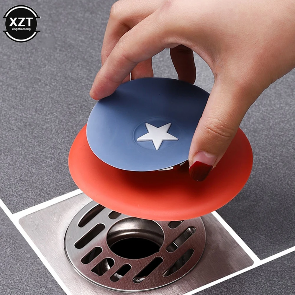 

New Creative Push Switch Kitchen Sink Filter Deodorizing Floor Drain Sink Water Storage Device Kitchen Bathroom Accessories