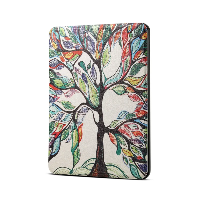 

Кожаный чехол-книжка для Amazon Kindle Paperwhite Smart Cover For Kindle 10 Hard Paperwhite 4/3/2/1, чехол с принтом для Kindle 8