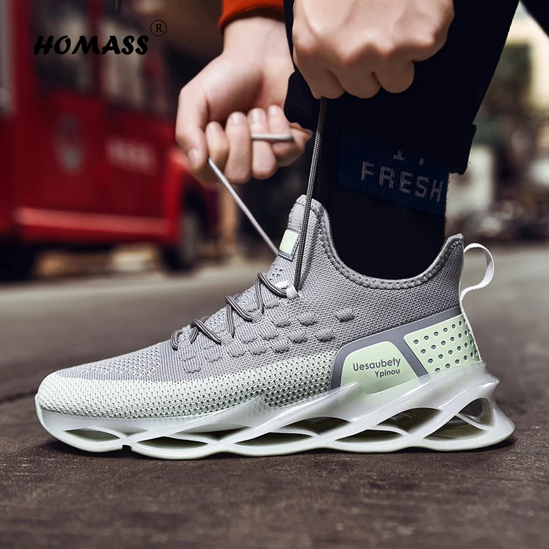

2020 New Outdoor Men Free Running for Men Jogging Walking Sports Shoes High-quality Lace-up Athietic Breathable Blade Sneakers