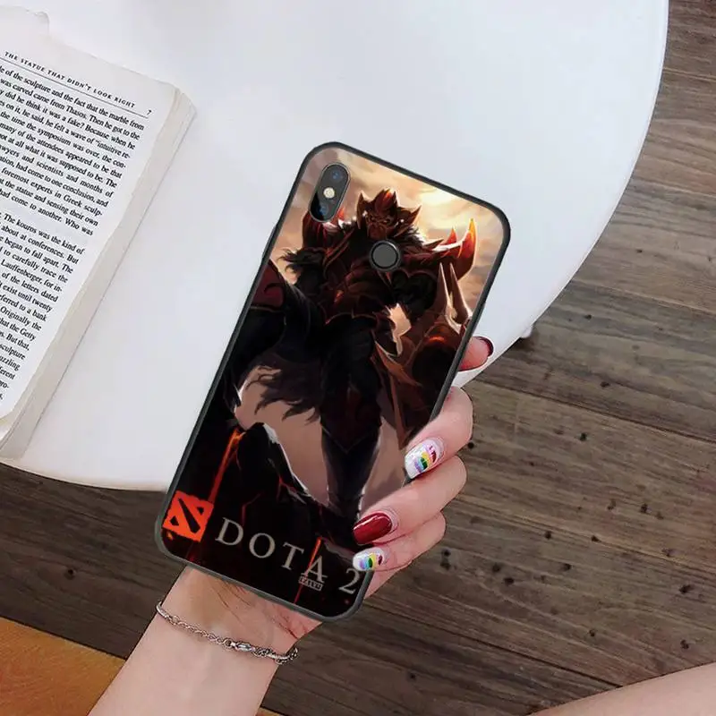 

dota 2 Phone Case For Xiaomi Redmi note 7 8 9 t k30 max3 9 s 10 pro lite