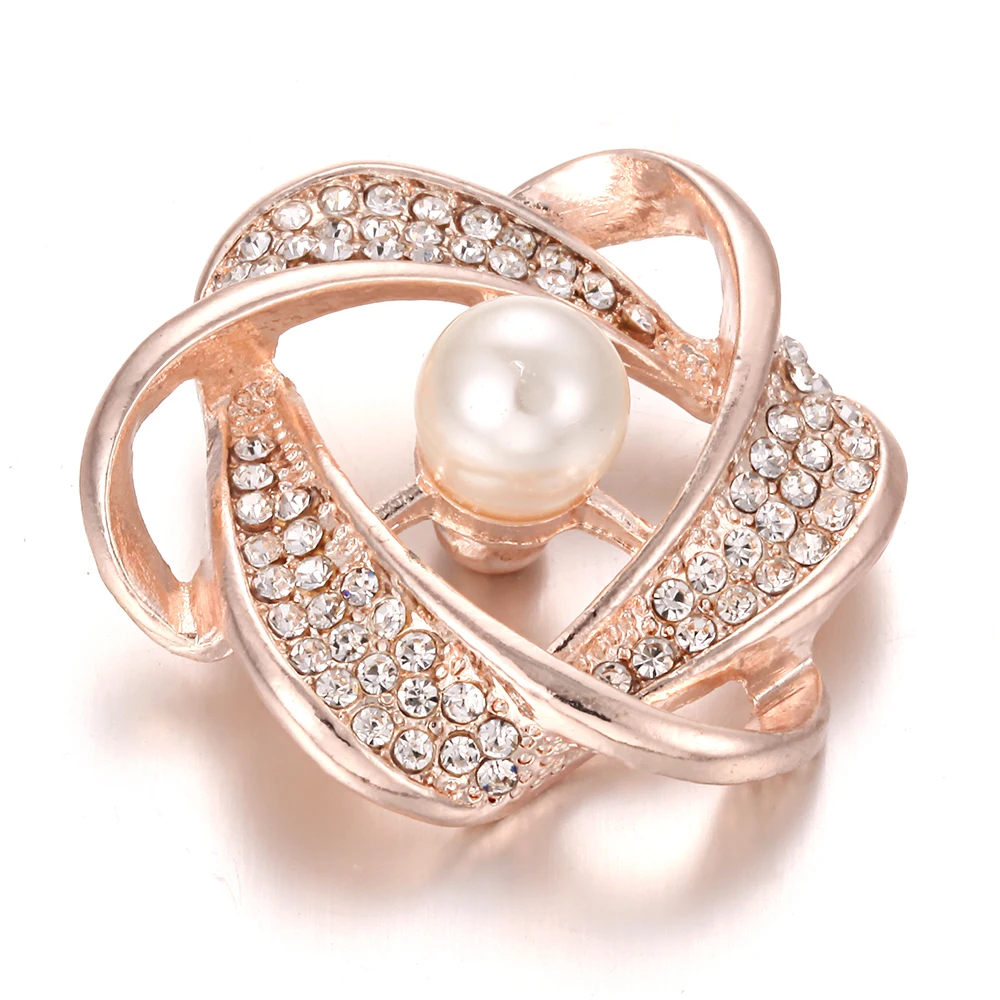 6 шт./лот новые ювелирные изделия с кнопками 18 мм большими стразами пчела сердце