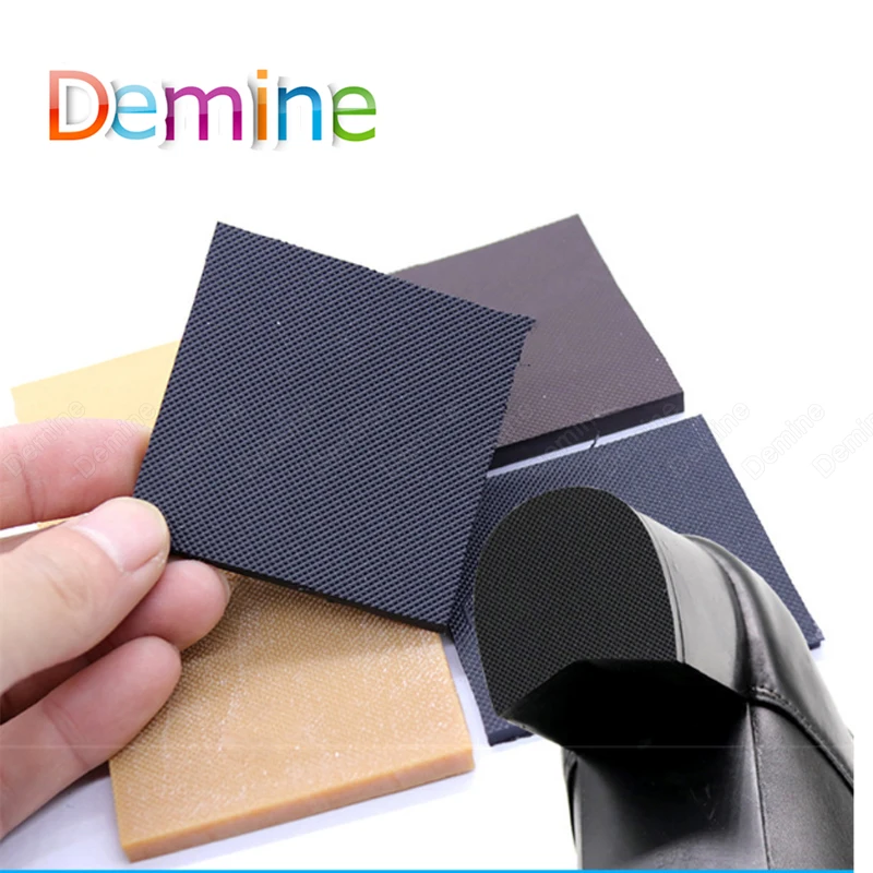 High Heels Shoe Sole Repair Sheet of Rubber Out Soles for Sandles Leather Shoes Heel Pad Anti Slip Replacement Outsoles Insoles