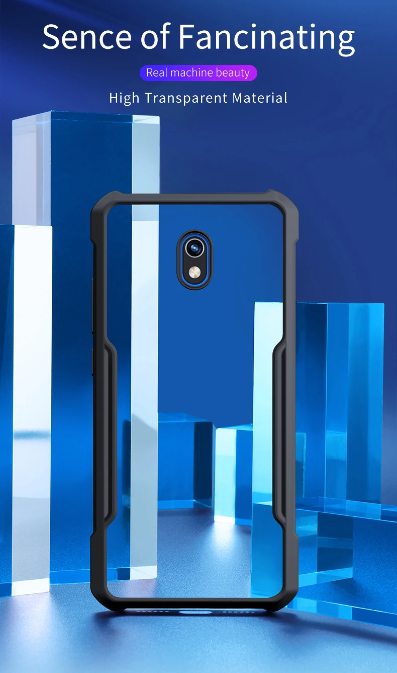 Для Xiaomi Redmi 8 чехол XUNDD Чехол подушки безопасности противоударный прозрачный защитный задний Чехол с кольцом для Redmi 8A чехол Capa