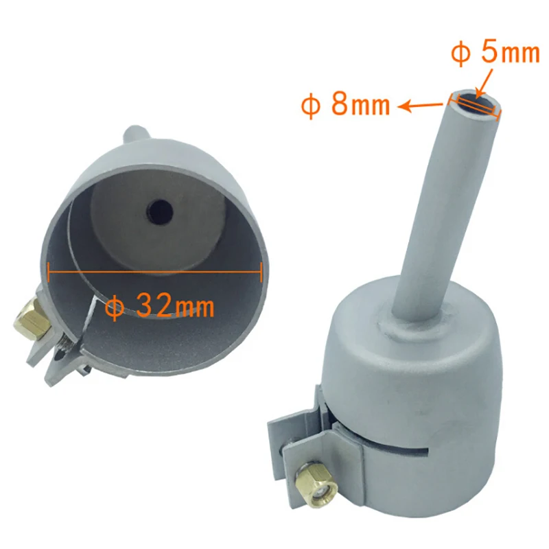 

Speed Welding Nozzles 5Mm Standard Nozzle For Vinyl Pvc Plastic Hot Heat Air