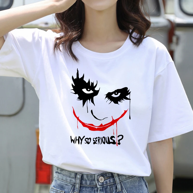 

Cool Graphic Printed Tshirt Summer Tops for Women Harajuku Style Thin Section T Shirt Fashion Female T-shirt Clothes