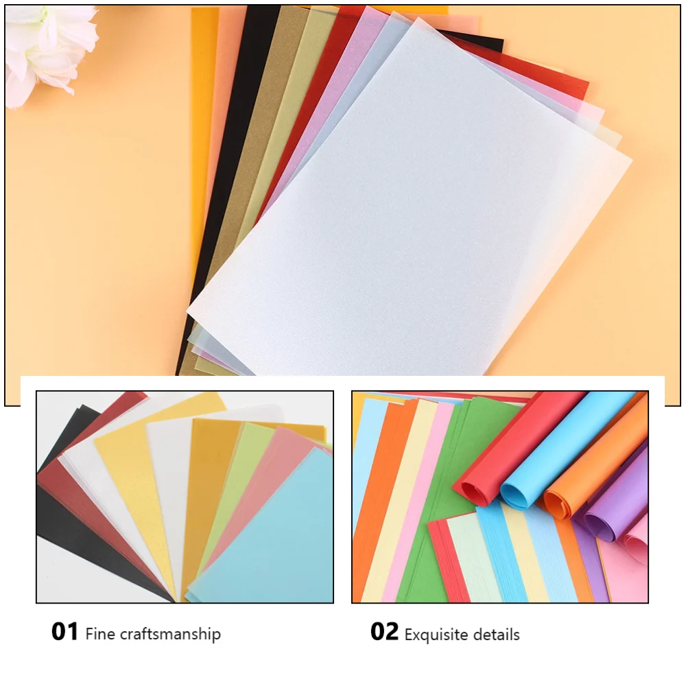 

100 Sheets Multi-purpose Colorful Transfer Paper Rubber Stamp Special Paper