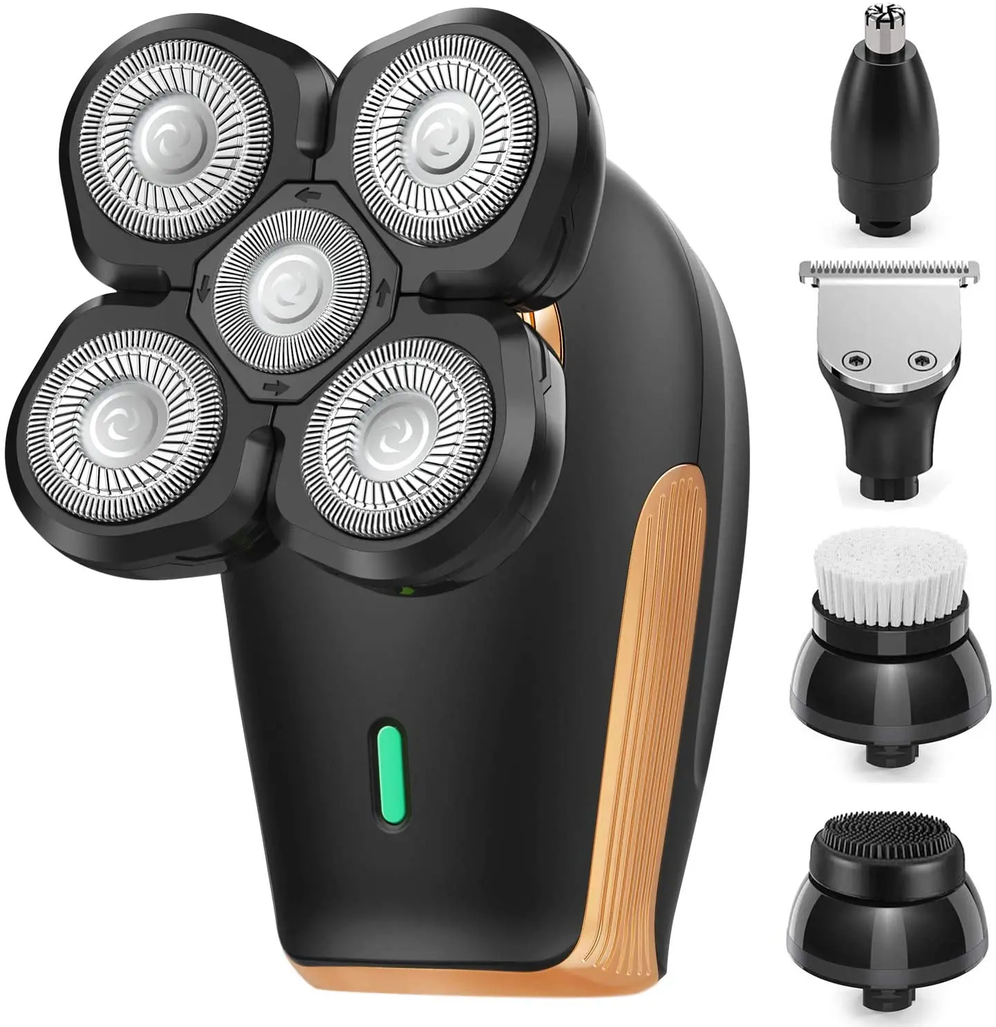 

Electric Shavers for Men Bald Head Shaver Mens Electric Shaving Razors Waterproof Wet Dry Rotary Shaver Rechargeable Grooming