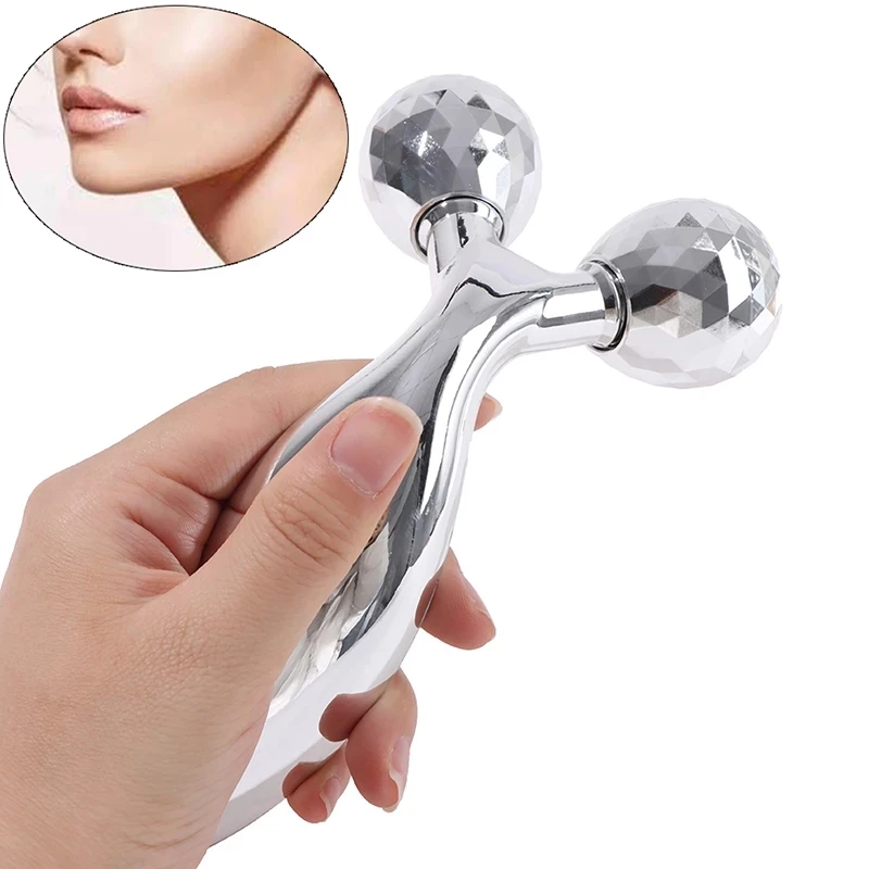 

3D Face Lift Roller Massager Face Skin Care Tools Y Shape Rolle Instrument Beauty Tool for Face Lifting Wrinkle Remove