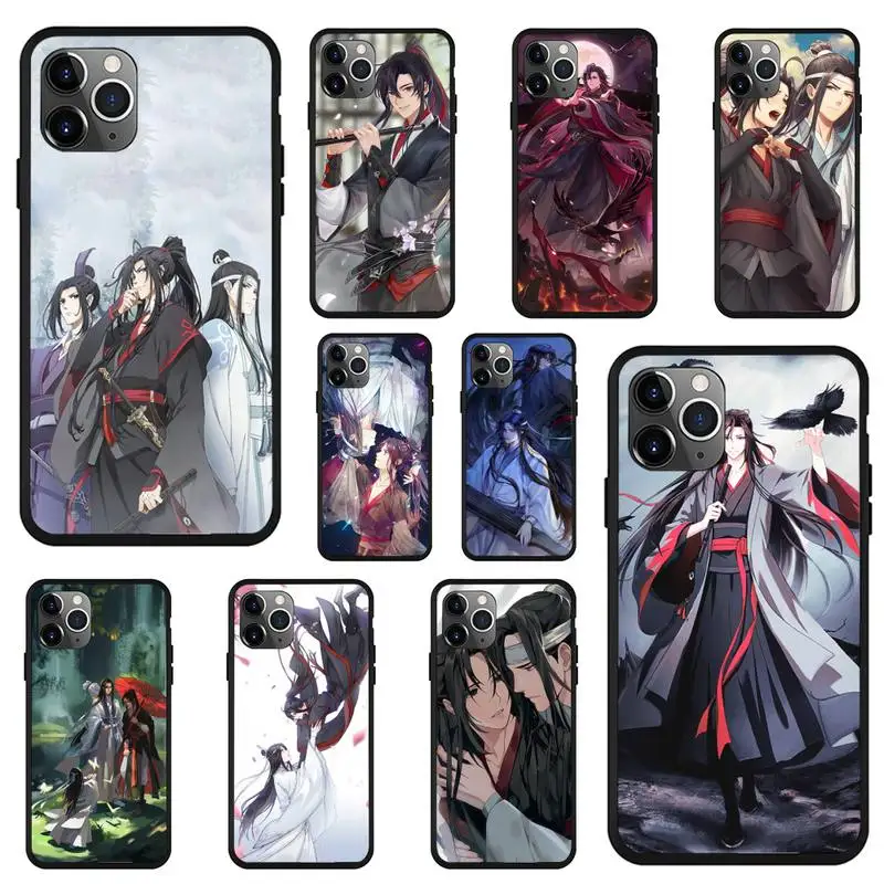 

Mo Dao Zu Shi Cartoon Cute Anime Phone Case For Iphone Case 5 5S SE 6 6s 7 8 11 12 X Xs Xr Pro Plus Max Mini Cover