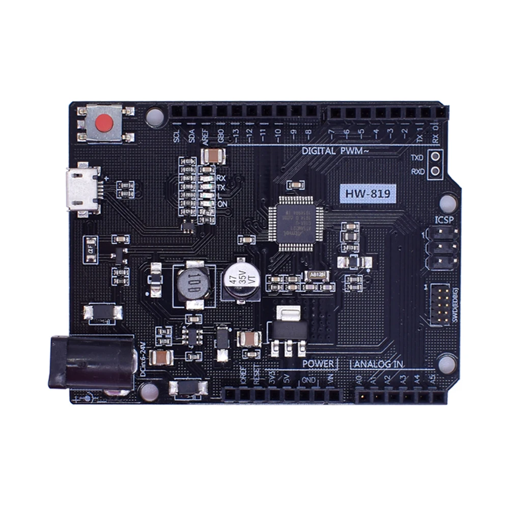 SAMD21 M0. 32-битный ARM Cortex M0 core. Плата разработки совместима с Arduino Zero | Электронные