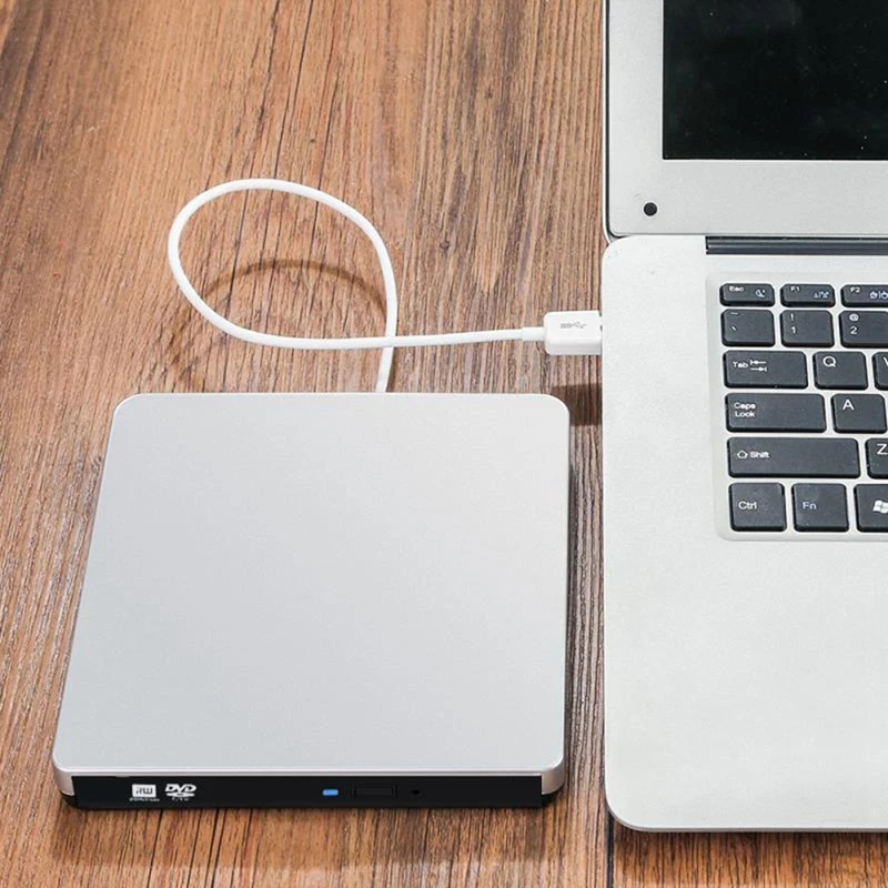Внешний CD DVD привод USB 3 0 ультратонкий проигрыватель для ноутбука Mac настольного