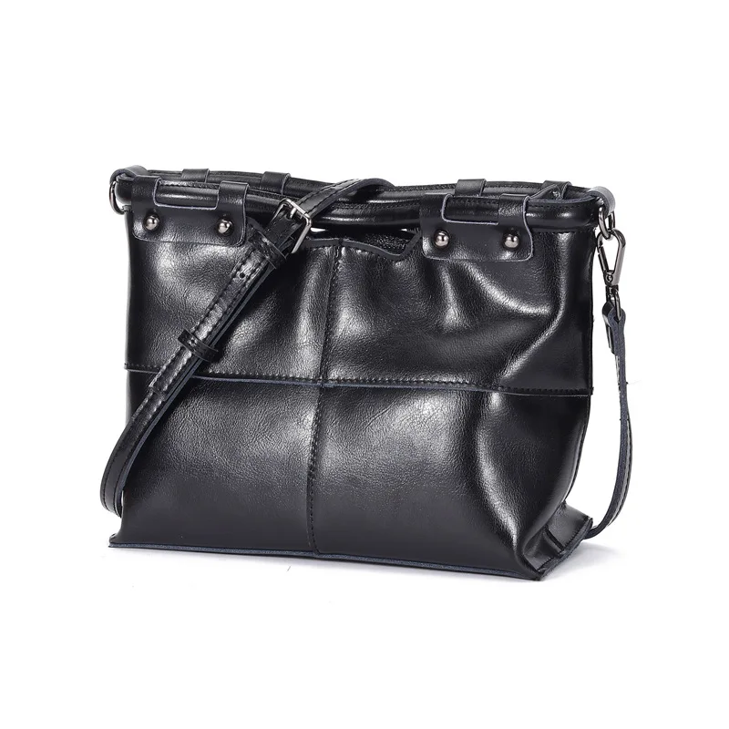 

Women Handbag Fashion Shoulder Bag Genuine Leather Designer Luxury Female Messenger Bag Ladies Vintage Crossbody Tote Hand Bags