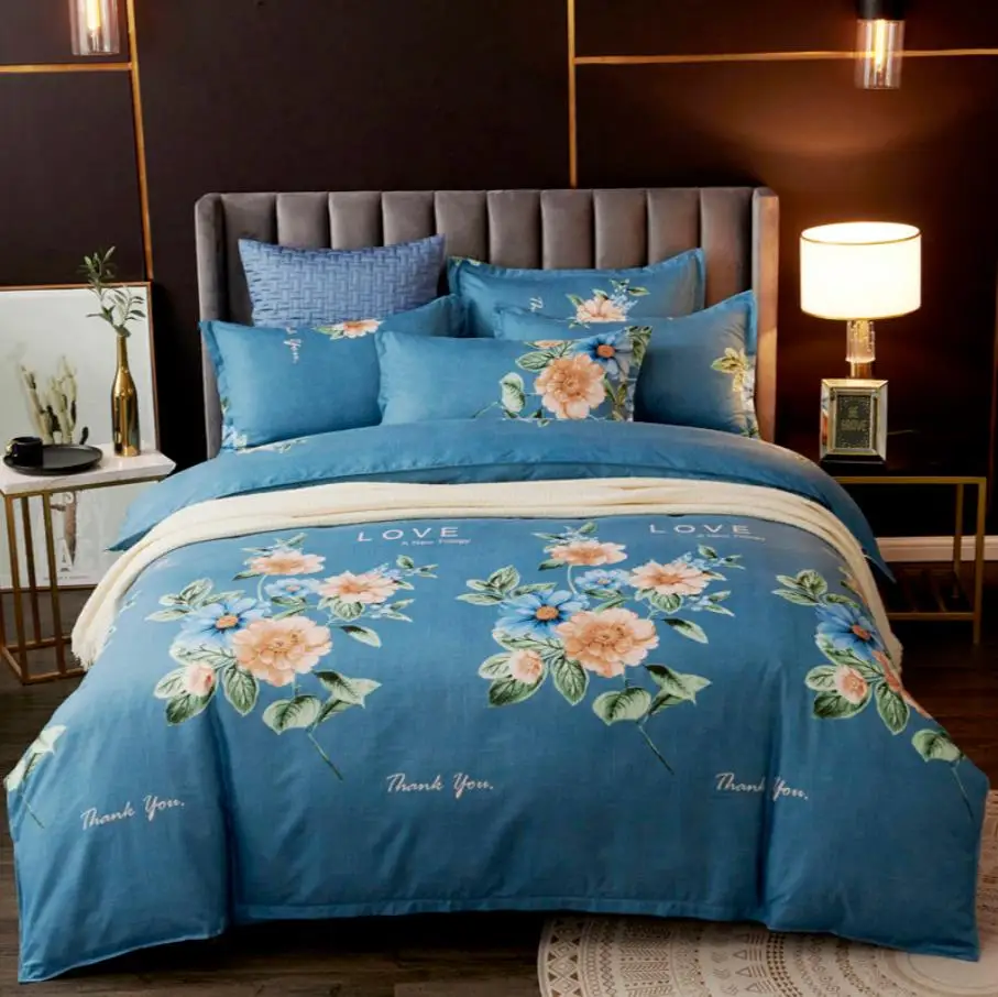 

Thin Duvet Cover Textile Bedding Skin-friendly Large Size Quilt Cover High Quality Bedding ( Without Quilt Pillowcase )F0344