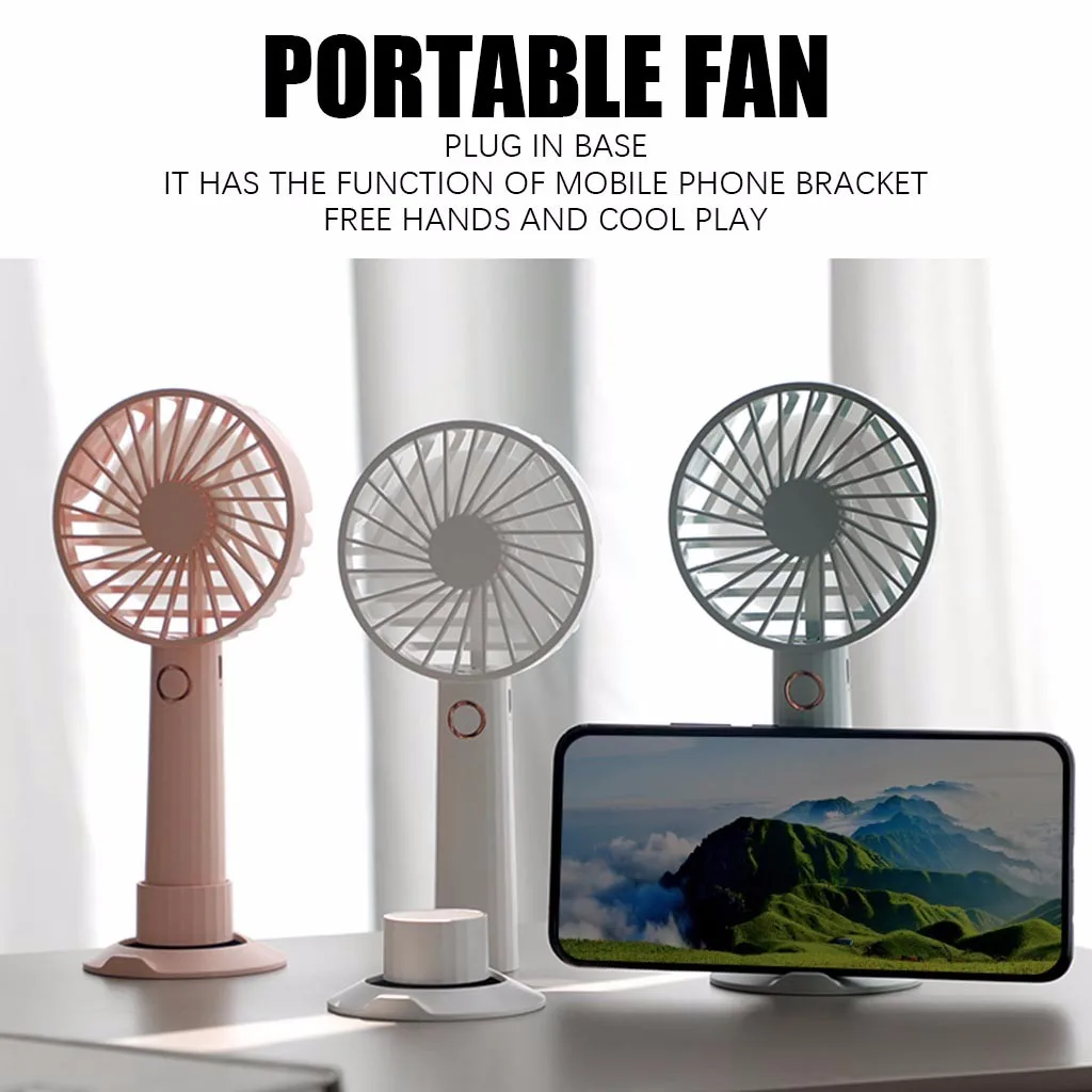 Портативный Usb вентилятор портативный стол Mini Cooler 3 Скорость размер можно