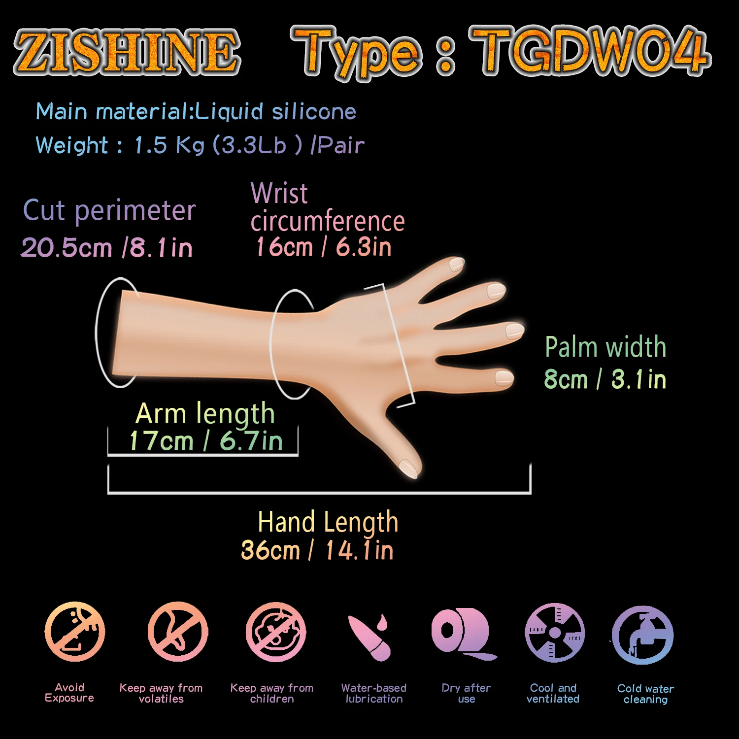 Кровеносные сосуды мужские поддельные руки Модель жидкий силиконовый гвоздь для