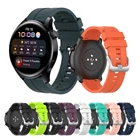 Ремешок силиконовый для наручных часов Huawei Watch 3 46 мм Pro 48 мм GT, спортивный водонепроницаемый браслет для Honor Watch ES GS Dream Magic 2
