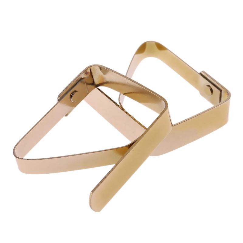 

4pcs Stainless Steel Table Cloth Cover Clip Clamp Holder Supply For Picnic Party L5YE