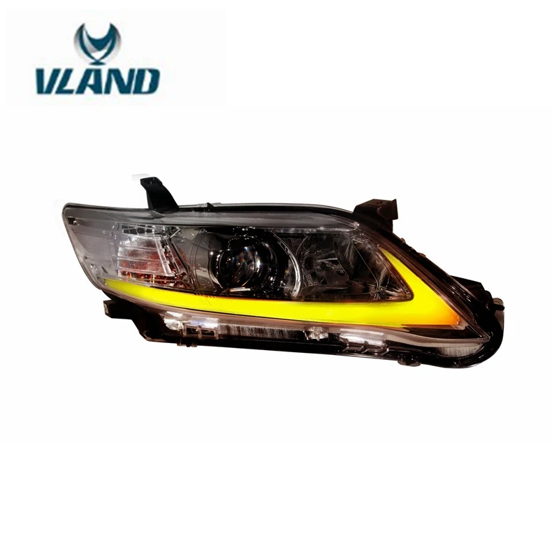 VLAND завод для автомобильных фар Camry светодиодные фары (тип США) 2009 2011 с движущимся