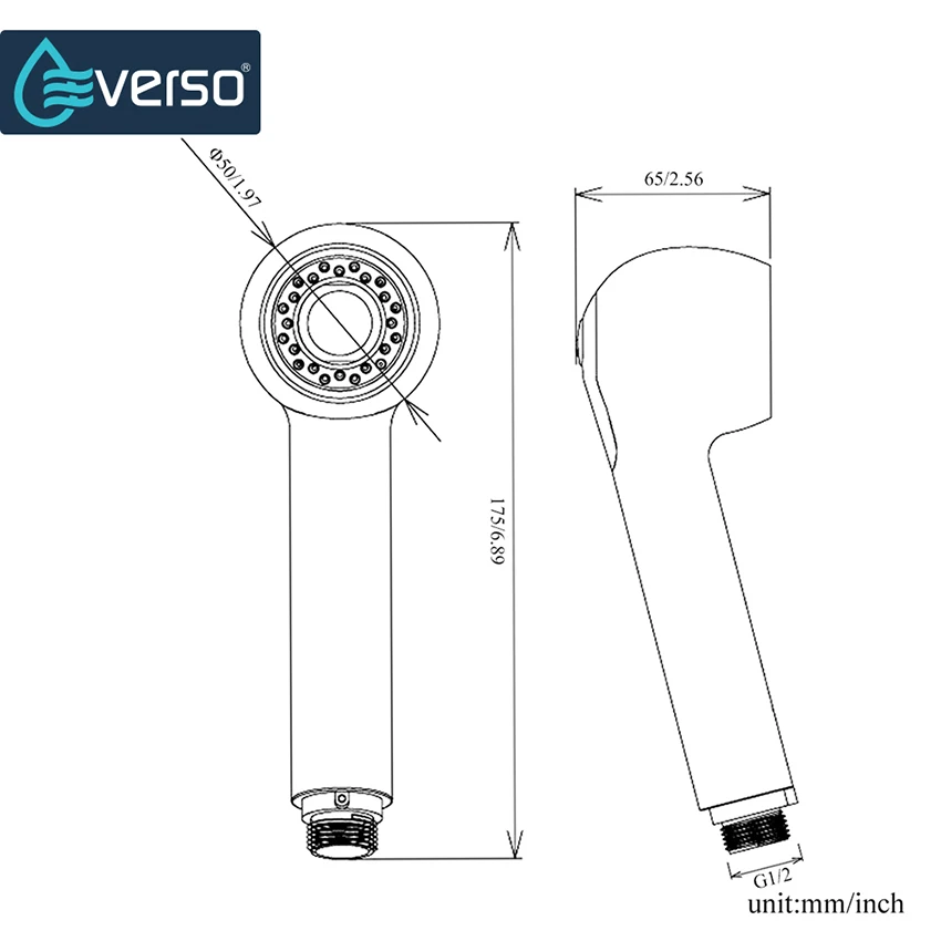 Переходник для кухонного смесителя Everso сменная насадка распылителя воды