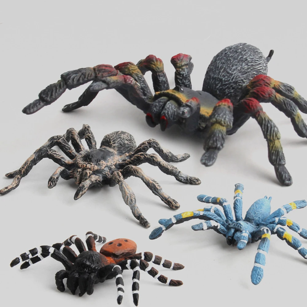

Funny Toys Animal Spider Models Simulated Figures Educational Toys for Children Kids Home Decor Mini Doll Figurine Toy Gift