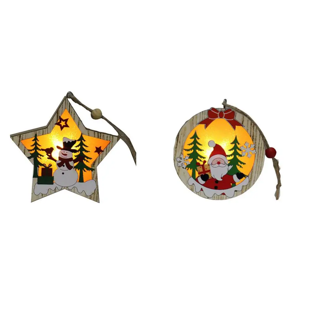 Креативный светодиодный светильник подвесная подвеска на рождественскую елку