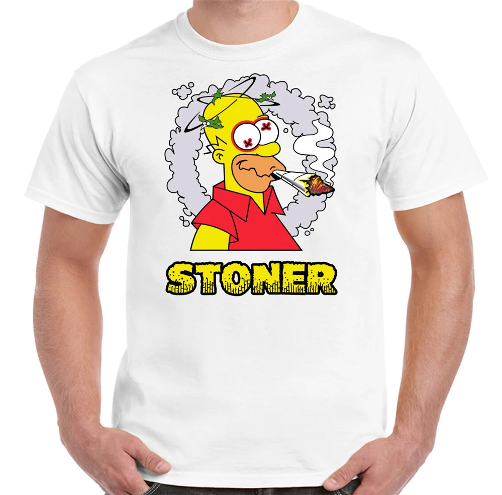 Мужская женская футболка с рисунком сорняки забавная принтом спайф Боб Марли