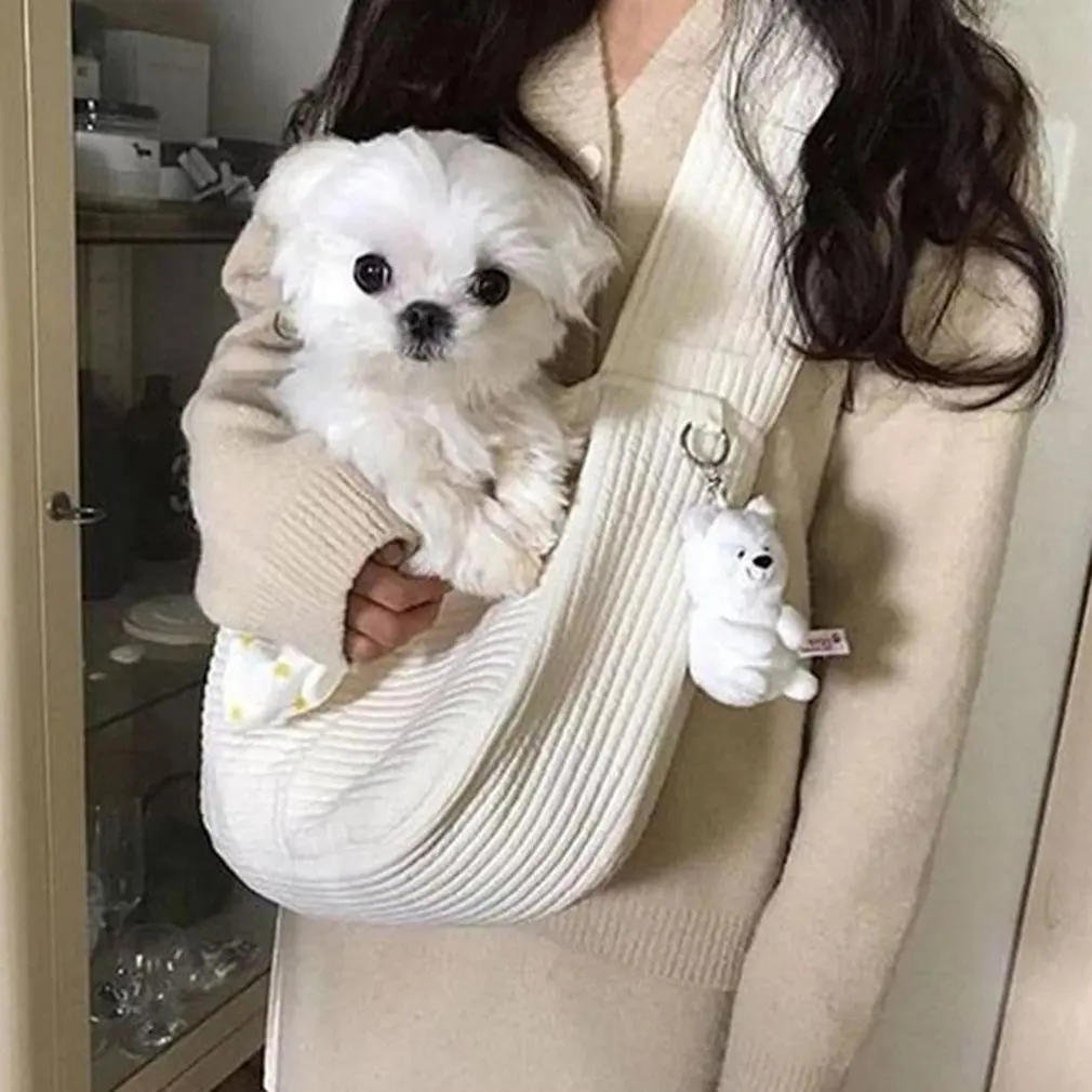 Переноска для домашних питомцев уличная дорожная сумочка на одно плечо Удобная