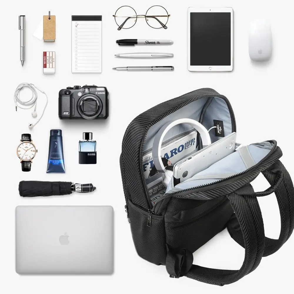 Tigernu 2020 Новый классический мужской рюкзак высокое качество водонепроницаемый 15 6