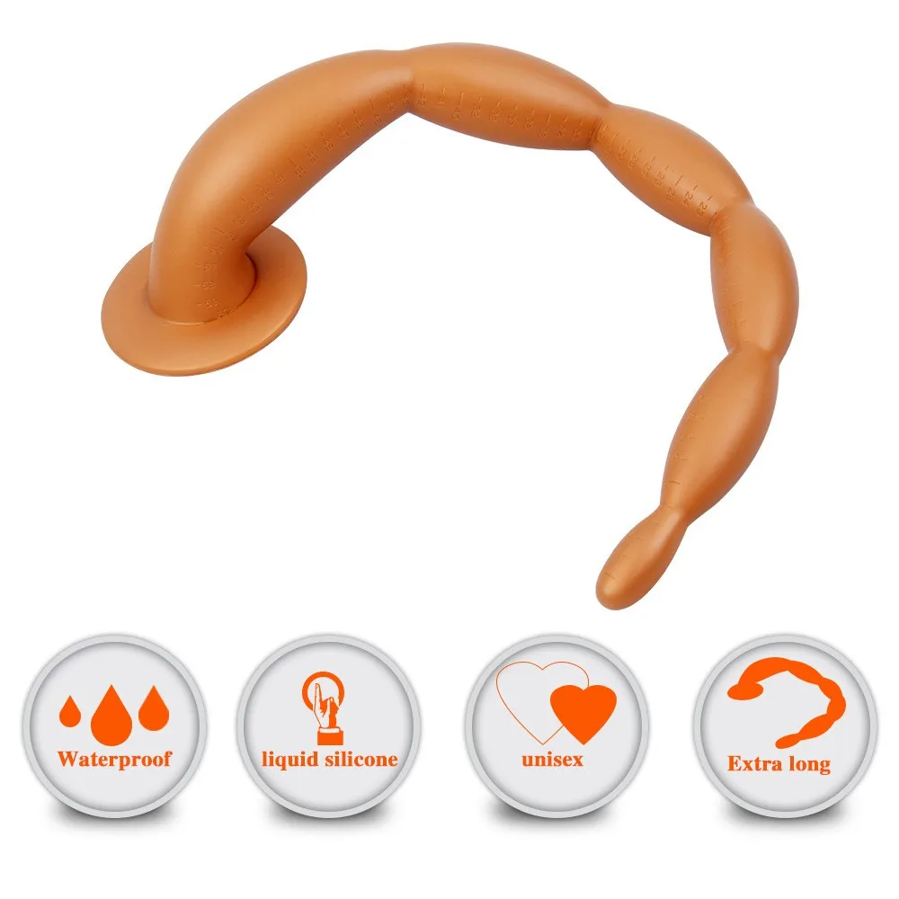 Супер длинные большие анальные секс-шарики фаллоимитатор Анальная пробка массаж