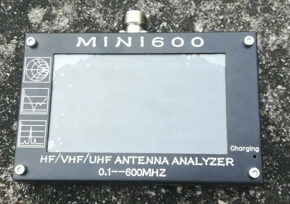 Антенный Анализатор УФ + HF Mini600 4 3 0 1 МГц с сенсорным ЖК дисплеем|Демонстрационные